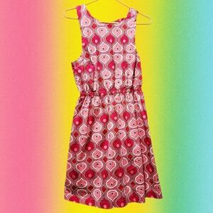 TWEE MOD Style Patterned Sleeveless Dress